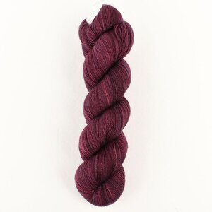 Miss Babs Yummy 2-Ply Fingering Yarn 100% Superwash Merino Wool Plum